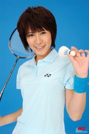 [RQ-STAR] NO.00081 Fujiwara Akiko Bulu Tangkis Seri pakaian olahraga