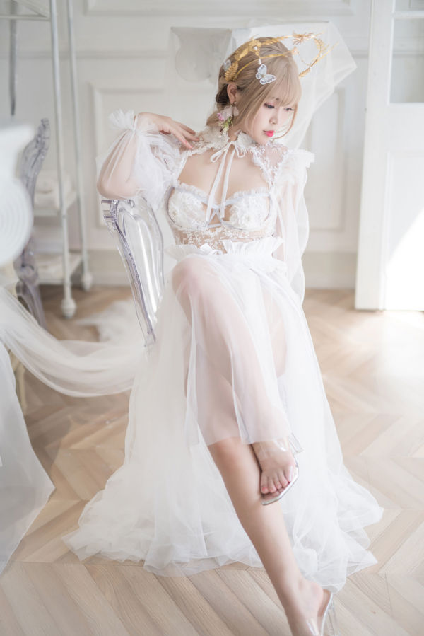 [Cosplay Photo] Cute Miss Sister-Bai Ye- - Boda de flores de perlas