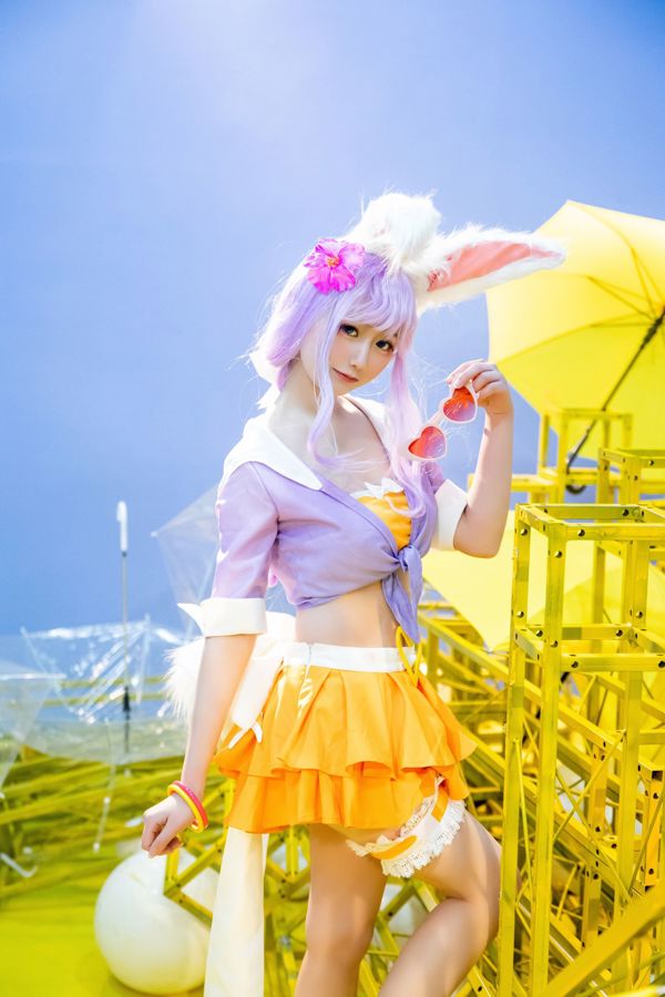 [Cosplay foto] Anime blogger Xianyin sic - King of Glory Gongsun Li Tangerine Summer