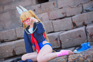 [ภาพถ่าย Net Red COSER] อะนิเมะบล็อกเกอร์ G44 จะไม่ได้รับบาดเจ็บ - Whirlwind School Uniform