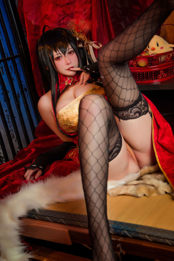 [網紅COSER寫真] 高顏值coser念念_D - 大鳳旗袍