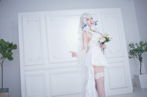 [COS Welfare] Anime blogger Mu Ling Mu0 - Brilliant Wedding Dress