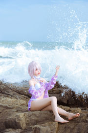 [Foto selebriti internet COSER] Blogger anime saus Guobaa w - Seaside Matthew