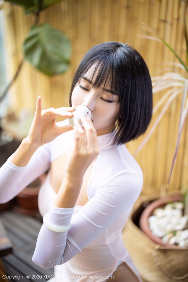 [语 画 界 XIAOYU] Vol.269 Lan Xia Akasha "Fan y medias brumosas"