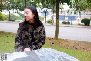 Weiwei "Camouflage Girl Outdoor Pork Shreds" [Nasi Photography] NO.095