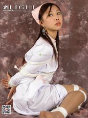 Model kaki Ya Shi "Nurse Beauty Beam" [LIGUI] Stoking Kecantikan Beam