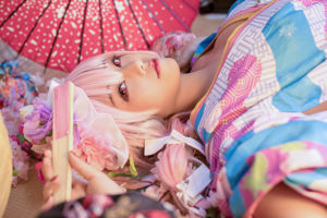 [Cosplay Photo] Schattige Miss Sister Honey Cat Qiu - Soniko Kimono