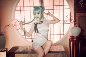 [COS Welfare] Fada Coser Macarrão Fofa e Popular - Hatsune Cheongsam