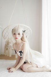 [Meow Candy Movie] VOL.228 Noodle Fairy Dome Girl White Dress