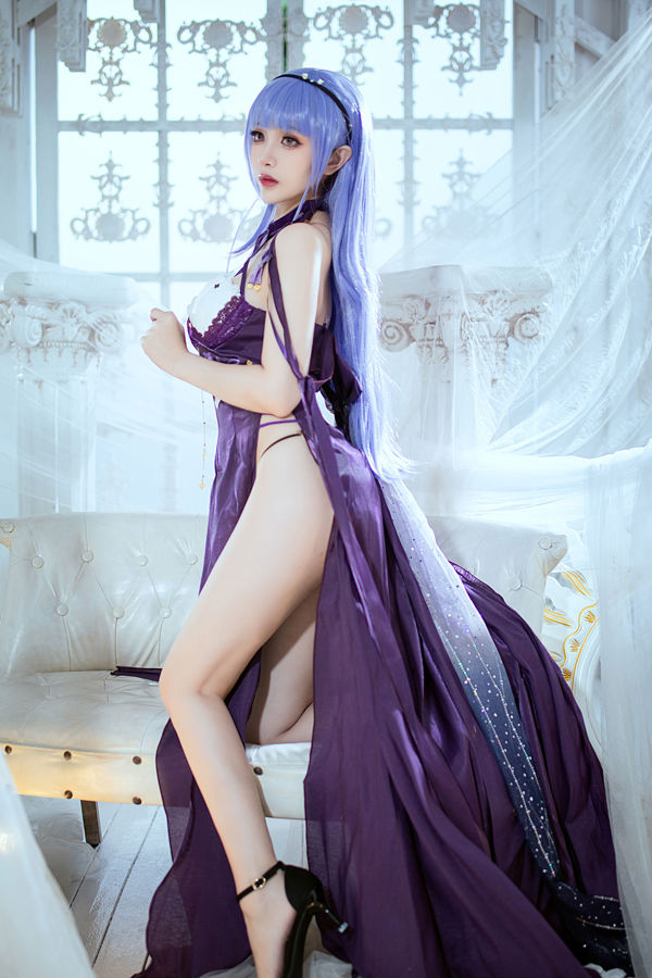 [COS Welfare] Аниме-блогер Wenmei - Azur Lane Dido