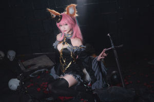 [Ảnh Cosplay] Anime Blogger Teppanyaki Ghost Dance w - Tamamo Mae Magic