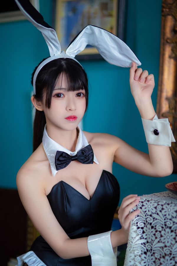 COSER Lươn Fei Er "Cô gái thỏ Kato Megumi" [Người đẹp COSPLAY]