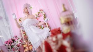 Популярный Coser Eel Fei Er "Ma Xiu White Dress"