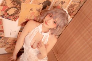 [Bien-être COS] Kagurazaka Mafuyu White Cheongsam