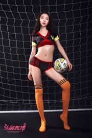 Meng Xinyue "ธีมฟุตบอลโลกสาวฮอต" [Headline Goddess Toutiaogirls]