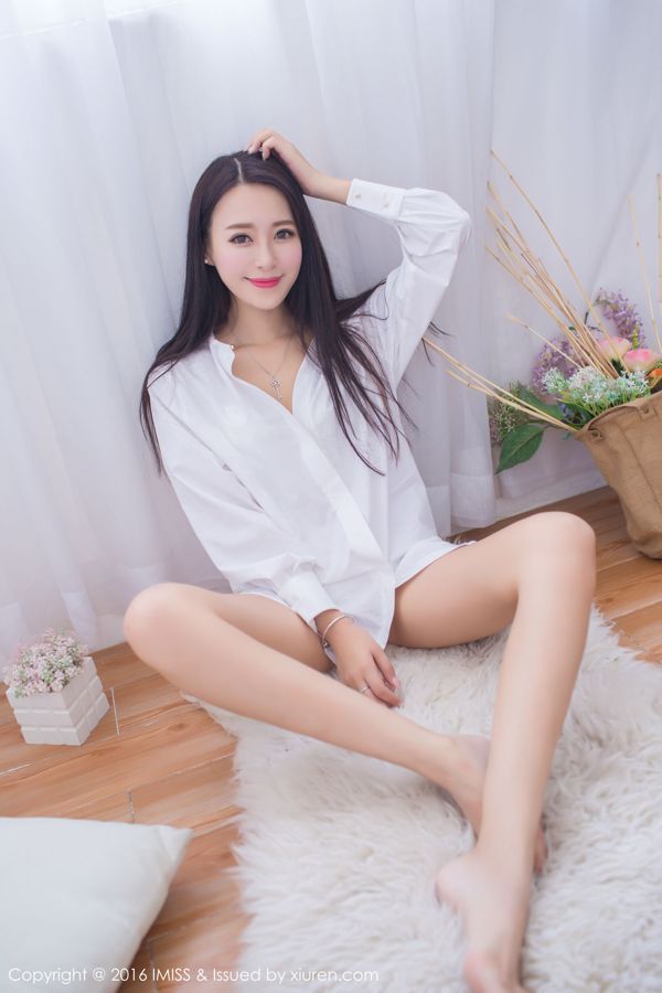 Wang Mannihao Q "Sexy Pyjamas + White Shirt Serie" [爱 蜜 社 IMiss] Vol.137