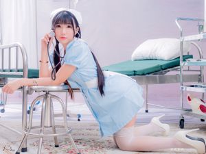 [Taiwan Zhengmei] Qiao Qiaoer "สไตล์พยาบาลชมพูฟ้า"