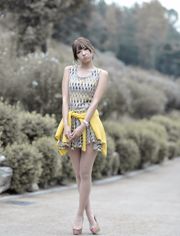 Li Enhui "Pemotretan Jalanan Little Fresh Dress Park"