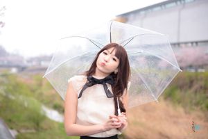 Conjunto de fotos de Li Renhui "Série de guarda-chuva pequeno e fresco"
