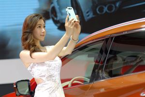 Korean Beauty Cui Naying (최나영)-Collection of Pictures from Auto Show Series